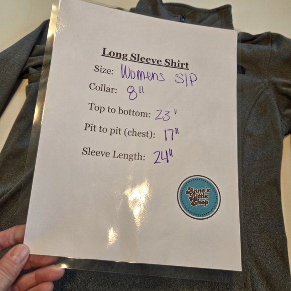 The North Face Womens Gray 1/4 Zip Pullover - Picture 9 of 9